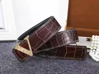 louis vuitton Ceinture cuir auto-ferme 2018 new v-cool